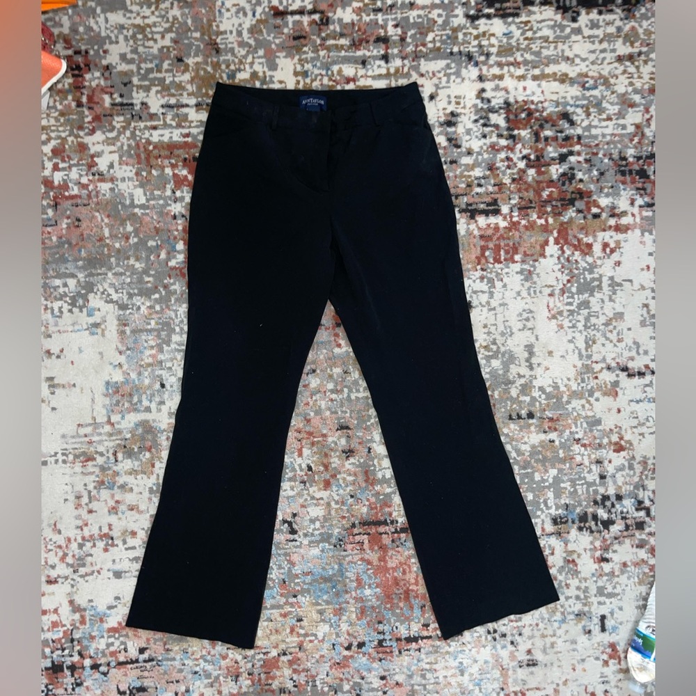 Ann Taylor Black Flattering Trousers